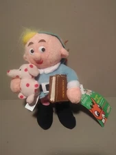 1999 CVS Stuffins Herbie Elf Dentist & Elephant Rudolph Island Misfit Toy  Plush