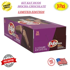 Kit Kat Duos Mocha & Chocolate Wafer Candy Bars, 1.5 Oz - Fast Free Shipping
