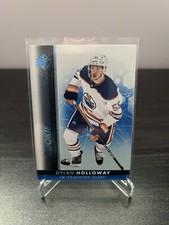 Dylan Holloway 2022-23 SP Authentic SP Rookie Authentics Blue Edmonton Oilers