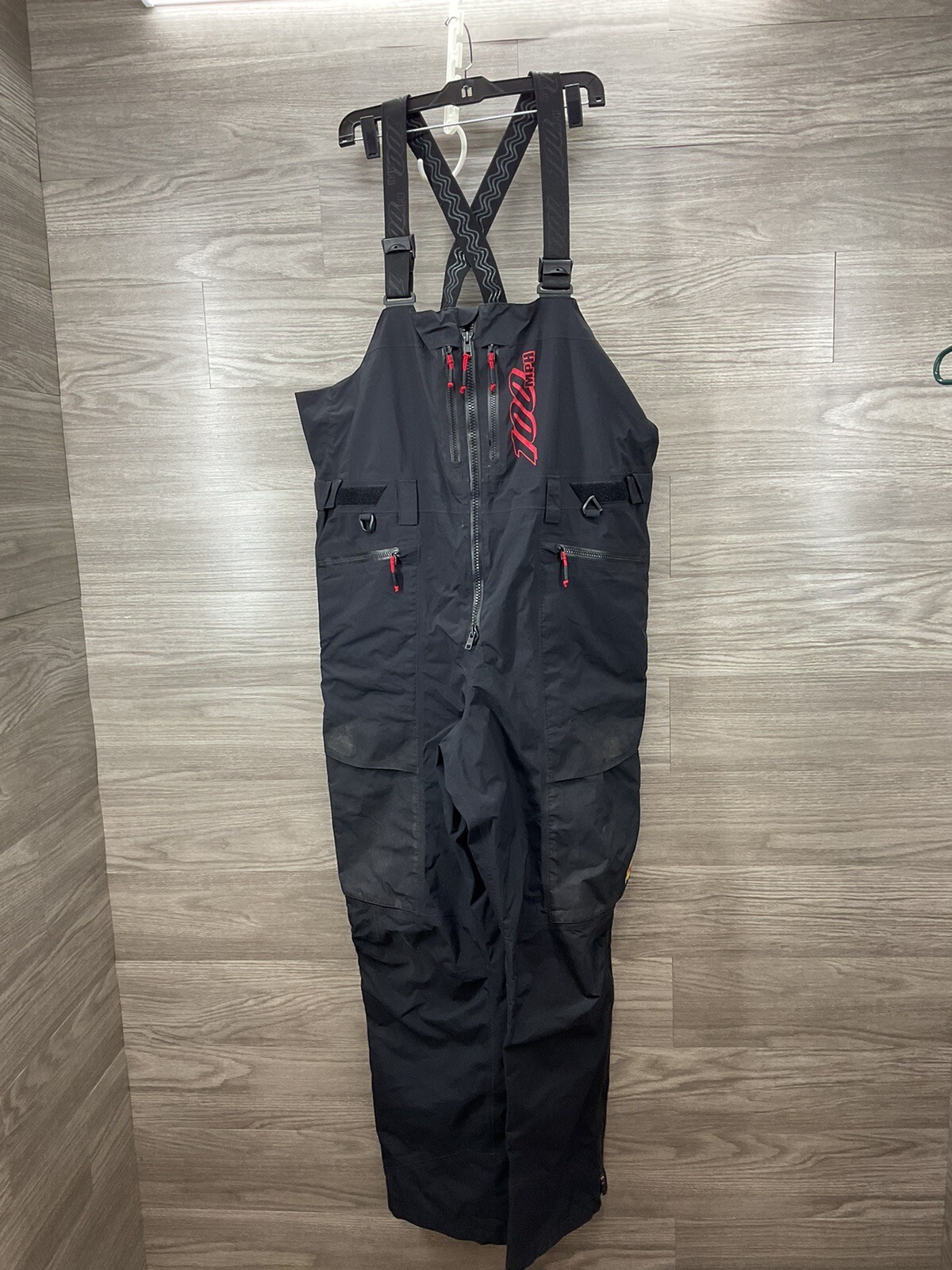Bass Pro Shop 100mph Fishing Black Bibs XL READ eBay