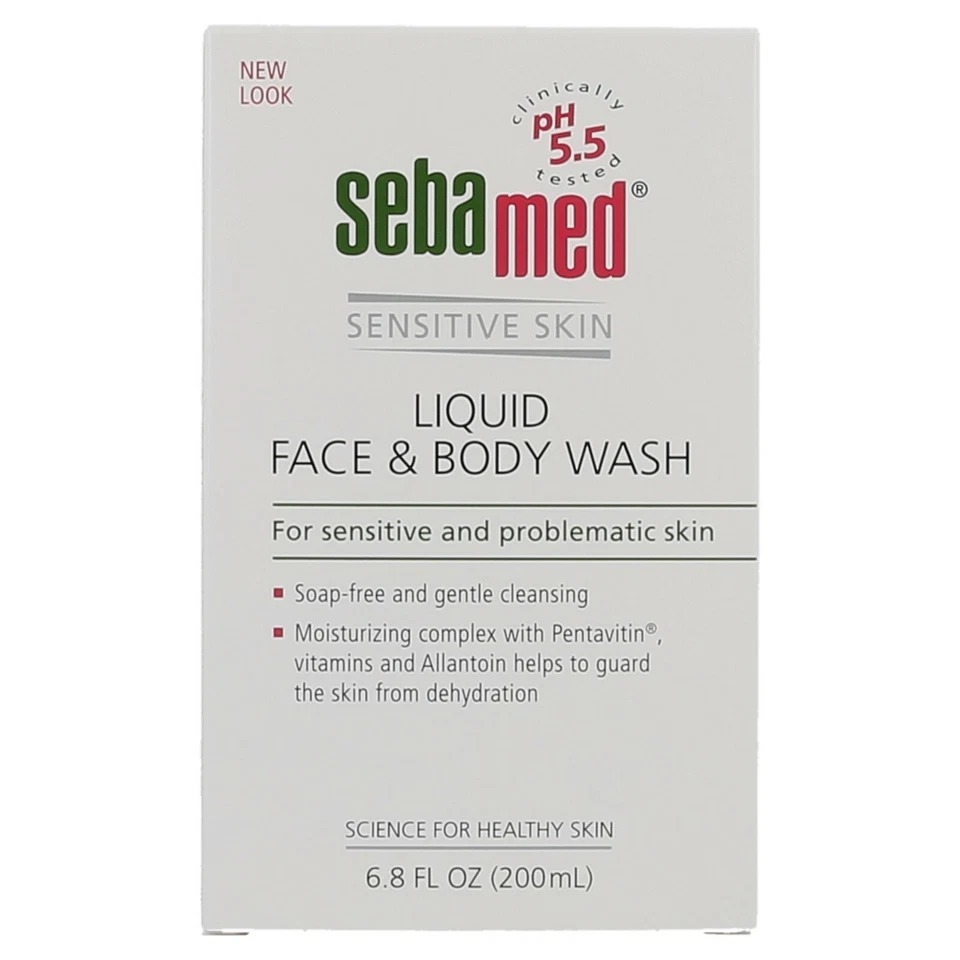 NUEVO Jabón Líquido Facial y Corporal Sebamed para Piel Sensible 100% Sin Jabón (200 ml) Foto 4 de 4