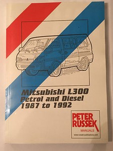 MITSUBISHI L300 (DELICA) 1600 Petrol 2500 diesel engines WORKSHOP