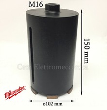 Foretto Diamantato carotatrice Milwaukee da 127 mm x Corona carotatore a secco