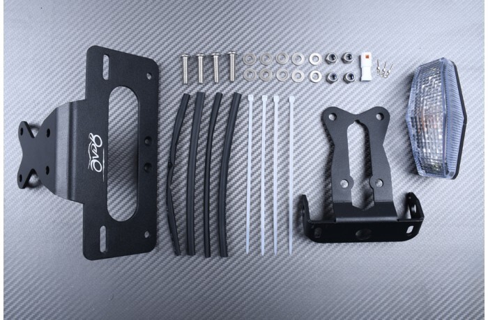 Support de Plaque KTM 890R Solution Courte avec Feu Stop Intégré