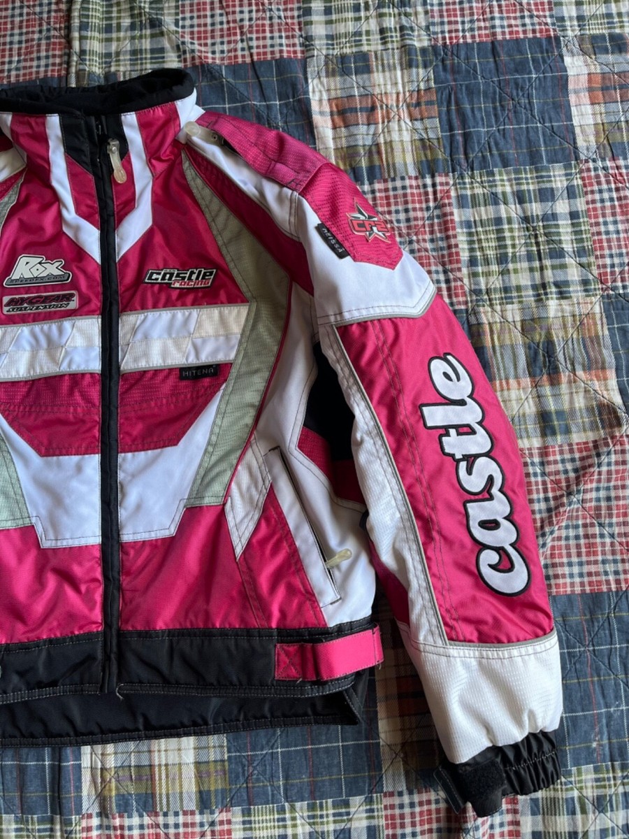 Castle X Racewear Fuel Pink Jacket Womens Castle Race Wear Jacket