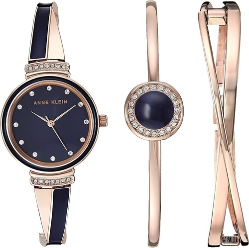 Anne Klein New York 12/2309SVSV Swarovski Crystal Silver 