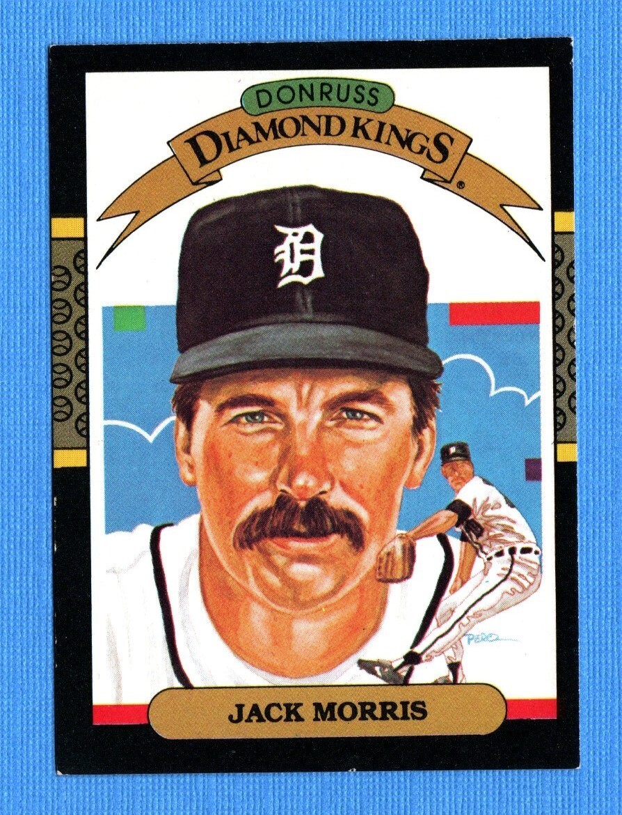 1987 Donruss #13 Jack Morris DK Tigers