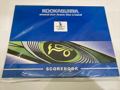 Kookaburra Junior Score Book Record For Cricket BNWT