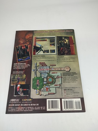Devil May Cry Brady Games Official Strategy Guide Playstation 2 PS2 - Picture 2 of 3