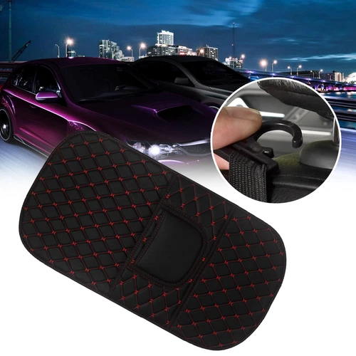 PU Leather Protector Cover Universal Car Seat Back Anti-Kick Pad Mat Accessories - Bild 11 von 13