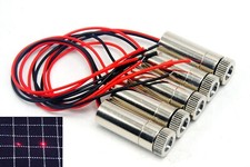 5pcs 650nm 5mw Focusable Focus Dot Line Cross Lens Red Laser Module 3-5V Driver