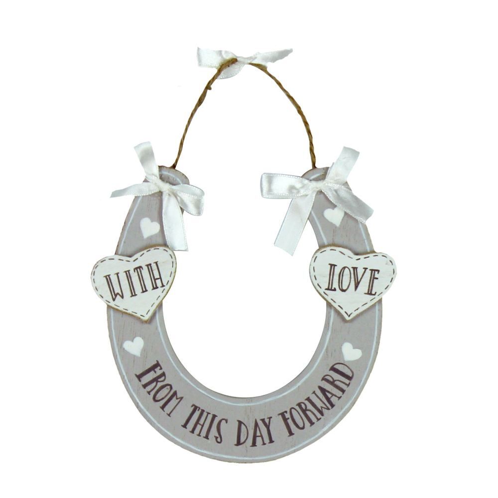 Wedding Horseshoe From This Day Forward