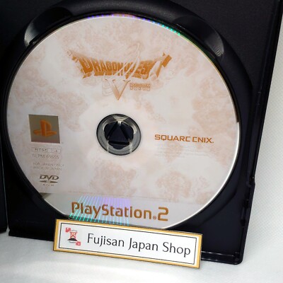 Dragon Quest V DQ 5 PS2 PlayStation 2 Game Japan Version Region