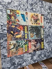 lot of 6 golden/silver age comics Tarzan Jungle Jim Turok Cisco Kid