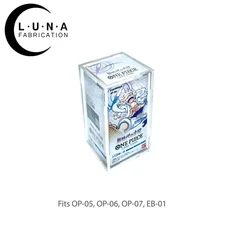 Acrylic Display case for Japanese One Piece OP-05/06/07/EB-01