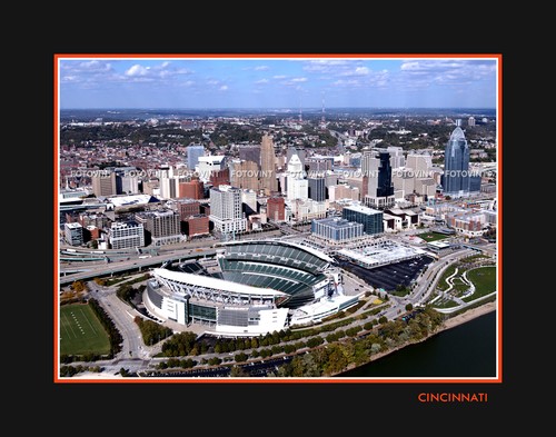 PAYCOR STADIUM Cincinnati Bengals Photo Caption Picture 8x10 11x14 or 16x20 (C1) - Picture 7 of 8