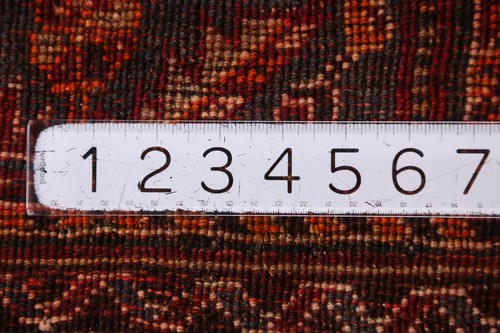 Vintage Hand-made Wool Geometric Nomadic Rug Traditional Tribal Carpet 4x7 - Picture 21 of 21