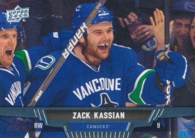 2013-14 Upper Deck #192 ZACK KASSIAN - Vancouver Canucks