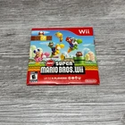 New Super Mario Bros. Wii (Wii, 2009) Scratched Disc Please Read