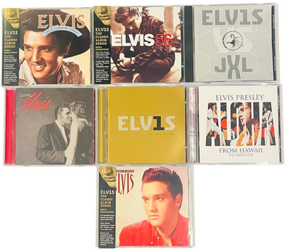 Elvis Presley - CD Compact Discs - See Pics & Description for Titles - LOT of 7