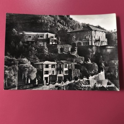 LEVANTO VILLA LAGNELLI - BLACK AND WHITE POSTCARD SHIPPED - ANSICHTSKARTE