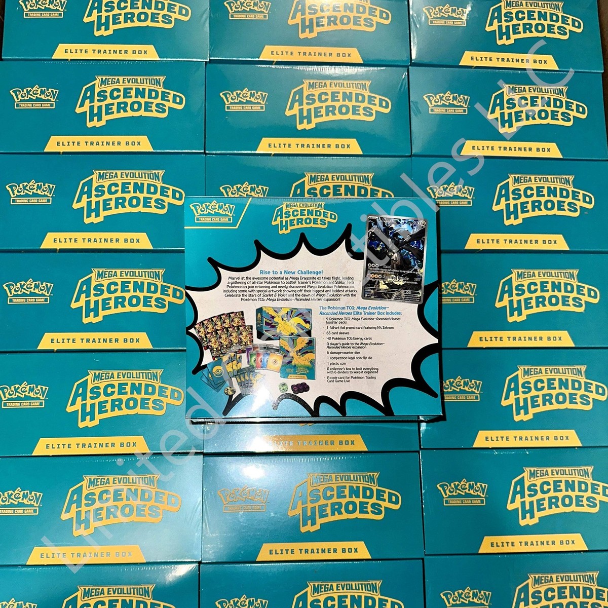 Pokmon TCG: Mega Evolution ME2.5 Ascended Heroes Elite Trainer Box (Retail  ETB)