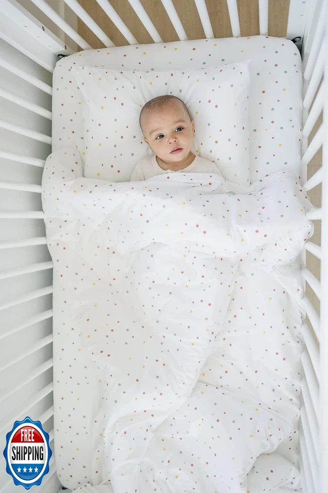 Capa de edredom Ecolino, berço macio e 100% algodão orgânico, criança,  - Imagem 2 de 4