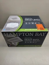 (1) NEW Hampton Bay Heavy Duty Bathroom Exhaust Fan, Metal Grille, BPT13-14MG