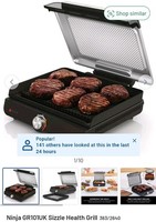 Ninja Sizzle Health Grill.Brand New Boxed  Unopened.