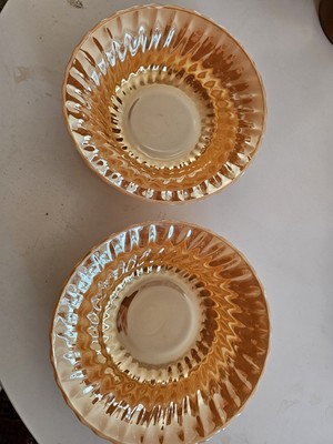 2 X Anchor Hocking Fire King Servierschüssel Schale