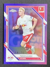 Conrad Harder 2025-26 Topps Chrome Bundesliga Purple Refractor Base /75 #60