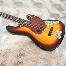 Full Size Sunburst Electric Bass Guitar 4 String J Right Handed Fast Shipping