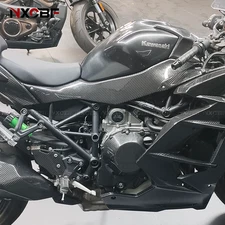 For 2018-2023 Kawasaki H2 SX / SE+ Carbon Fiber Tank Side Panel Fairing