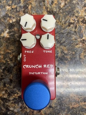 Mosky Crunch Red Distortion Guitar Effect Pedal True Bypass Footswitch LED(NXT)