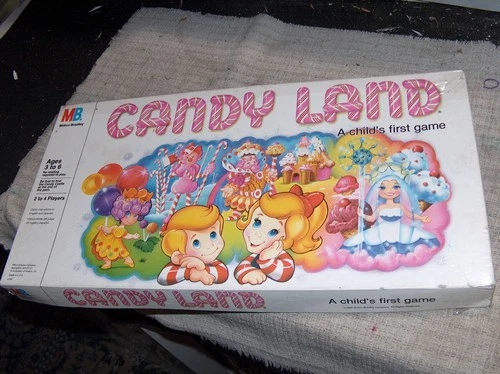 Vintage 1984 Candy Land Board Game Milton Bradley-
