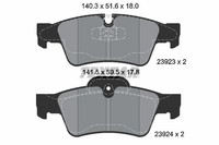 Bremsbelagsatz Scheibenbremse Textar 2392302 FüR Klasse Mercedes Gl X164 W251