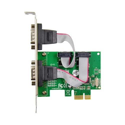 PCIe CH382L 2S Industrial-grade COM Interface RS-232 Serial Port Expansion Card