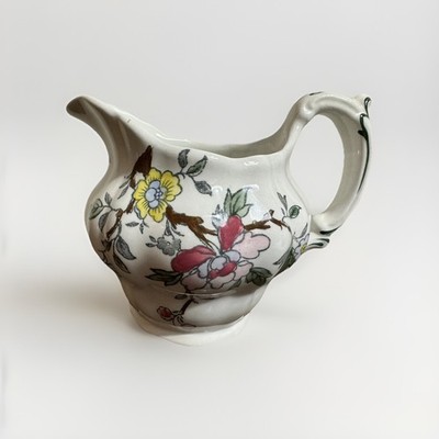 Vintage Booth Chine Made In England Chinnese Tree Pattern Milk/Creamer Jug