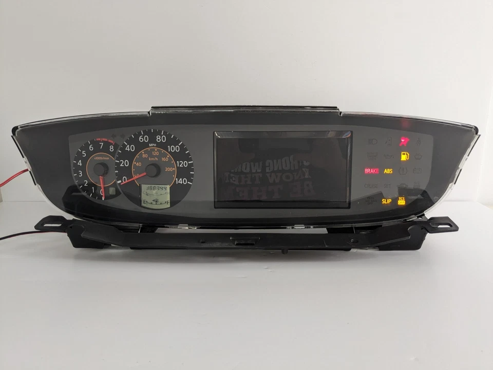 Cuadro de instrumentos velocímetro pantalla LCD Nissan Quest 2004 2005 2006 156 k OEM* Foto 2 de 4