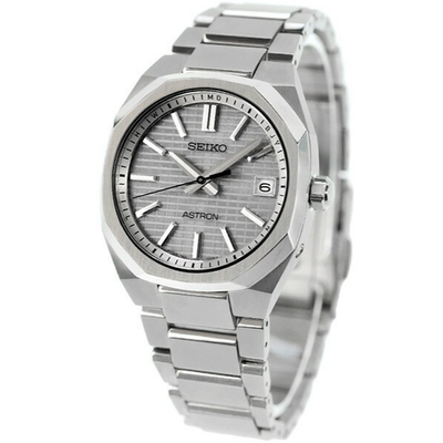 SEIKO ASTRON NEXTER SBXY099 Solar Radio-Controlled Watch Gray