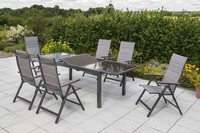 Mx GartenmöBel Trivero Set 7Tlg. TerrassenmöBel Esstischgruppe Sitzgruppe Tisch