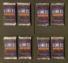 ALIENS PREDATOR CCG ALIEN RESURRECTION EXPANSION SET BOOSTER PACKS (8) BRAND NEW