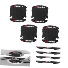 4PCS Car Door Handle Protector, Sport Cars Door Bowl Scratch Protector