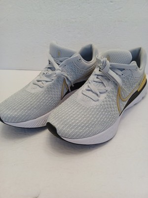 Nike React Infinity Run Flyknit 3 Mens Size 11 M Gray  Running Shoe DQ7830-008