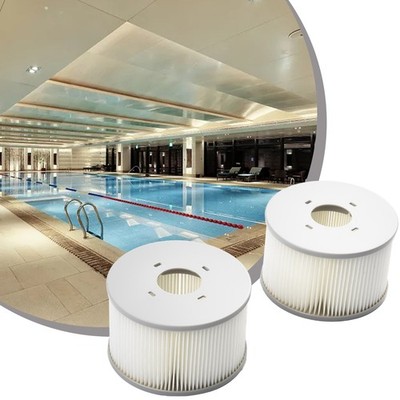2pc Filterpatronen MSPA-Wasserfilterpatrone Sieb-Pool Für MSPA B030349 Ø10.8cm