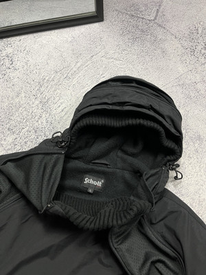 Vintage Schott Multi Zip Ventilated Technical Pullover Ninja