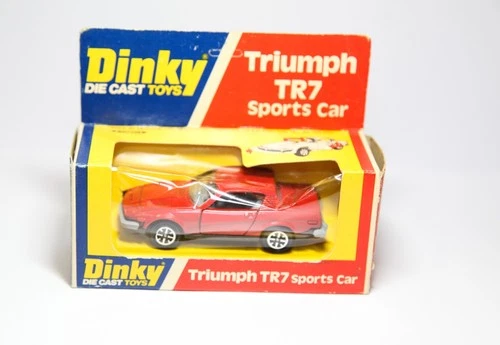Dinky 211 Triumph TR7 Sports Car In Original Box - Near Mint Vintage Model