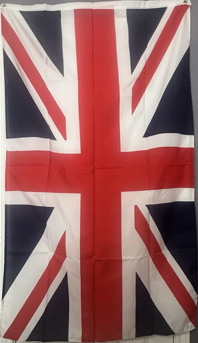 Union Jack British Flag, Red White Blue Banner, Great Britain National Flag
