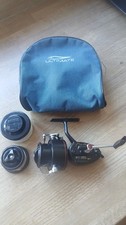 Fine Mitchell 440A Match Autobail Fishing reel 2 spools & spoolpot & reelcase.