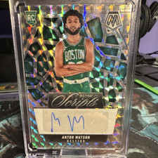 Panini Mosaic Anton Watson #RS-WAT Rookie Scripts Auto Boston Celtics